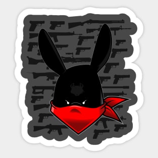 BAP Bunny Head Sticker